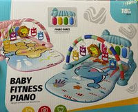 Fish Themed Baby Fitness Piano Play Gym