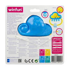 Baby WinFun Kids Shake 'N Slide Rattle - Raincloud