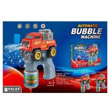 8 Holes Car Themed Colorful Bubble Gun