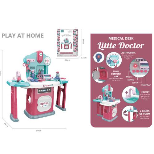 Little Doctor Medical Desk Play Set-30 Pcs