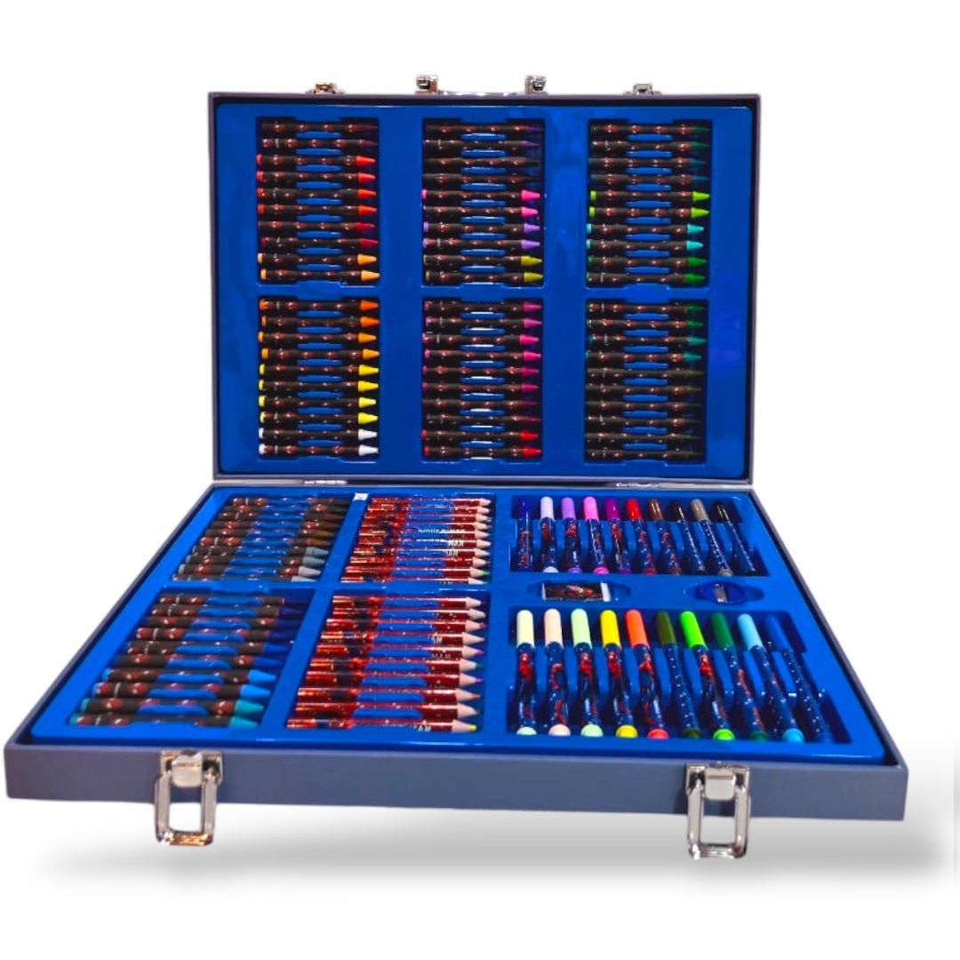 160Pcs Premium Spiderman Kids Painting Kit Briefcase