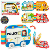 Early Education Car Book with Lights & Sound