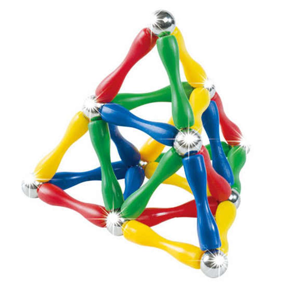 Magnetic Construction Toy - 124Pcs
