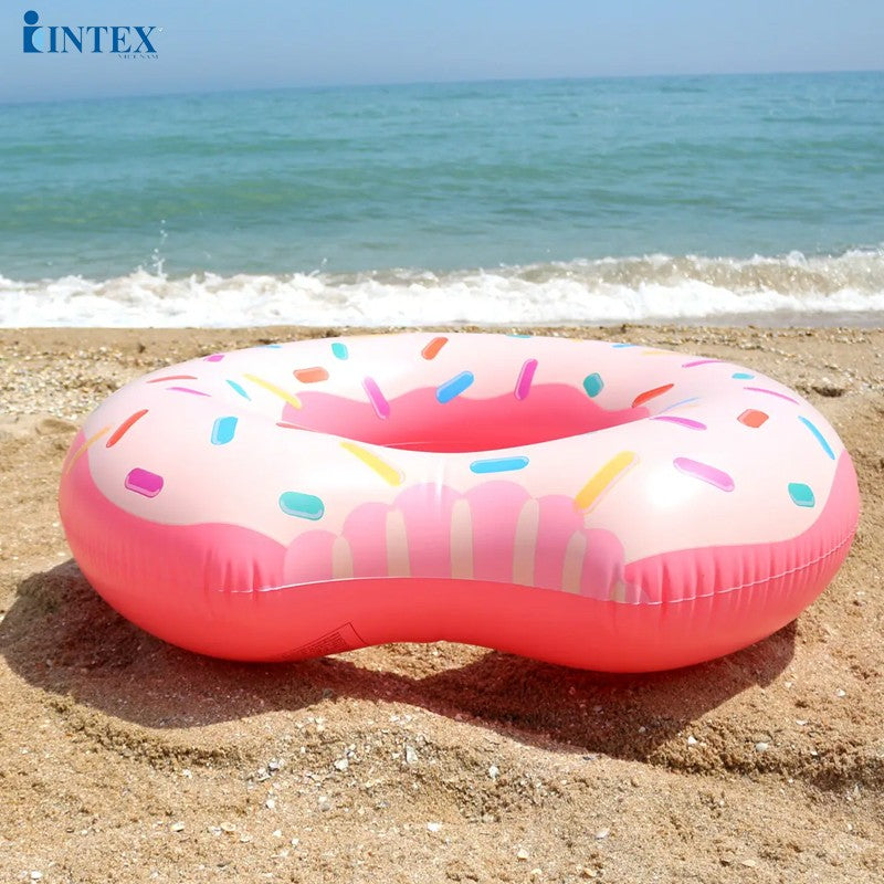 INTEX Rainbow Donut Swimming Tube