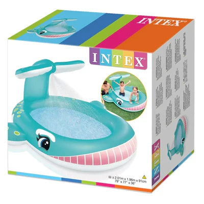 Intex Whale Spray Pool (79” x 77” x 36”)