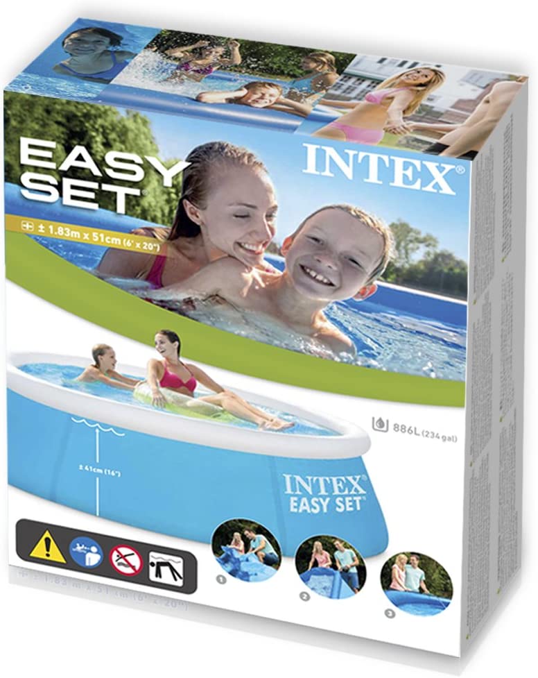 INTEX 6-FT Easy Set Pool ( 6' X 20")