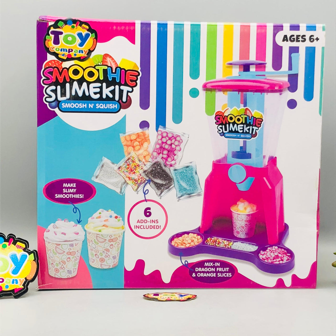 DIY Kids Smoosh N' Squish Slime Kit