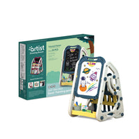 90cm Multi-functional Artistic Drawing Board With Book Shelf - Blue