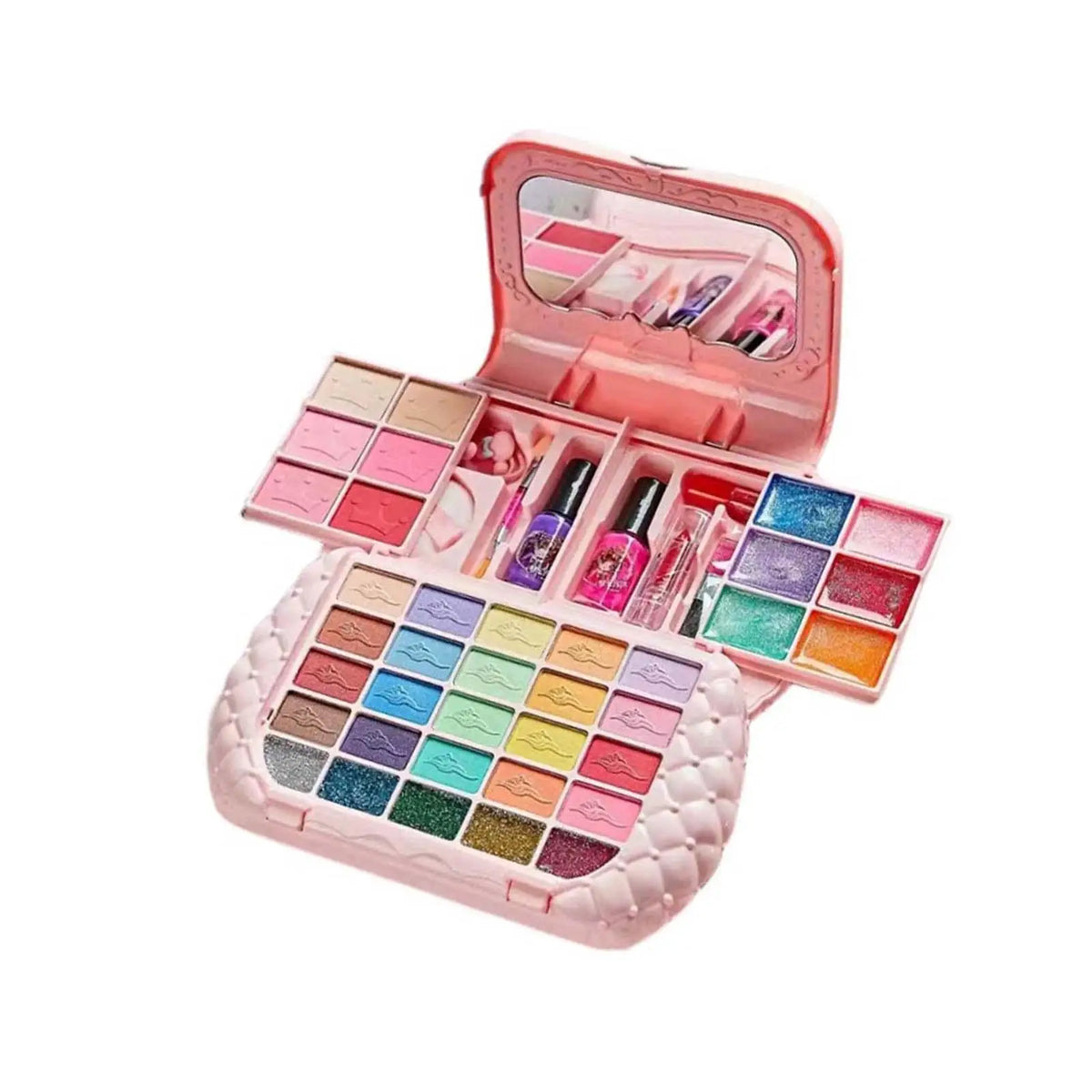 2in1 Girls Realistic Makeup Bag