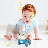Light & Musical Electric Crawling Super Dog