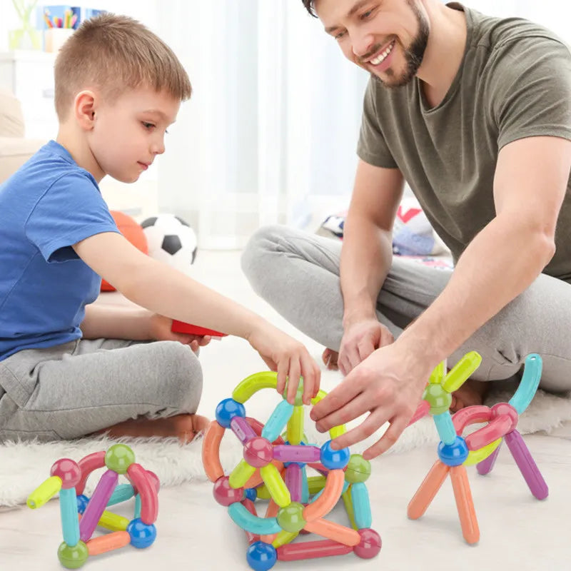 36 Pcs Intelligent Magnetic Construction Set