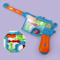 Transparent Gear Shell Electric Gun