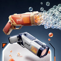 Space Tech Shoot Bubble Gun