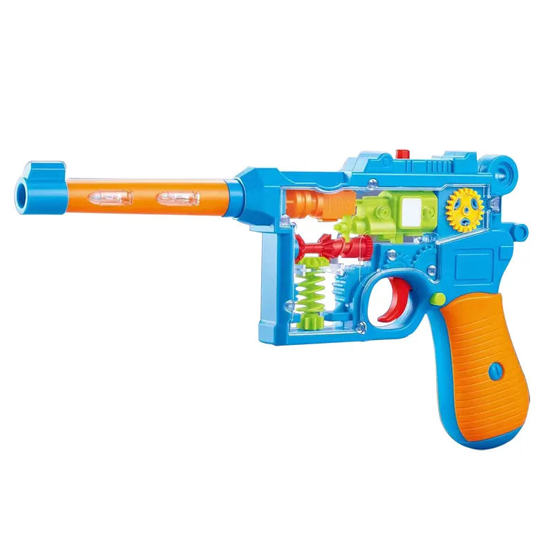 Transparent Gear Shell Electric Gun