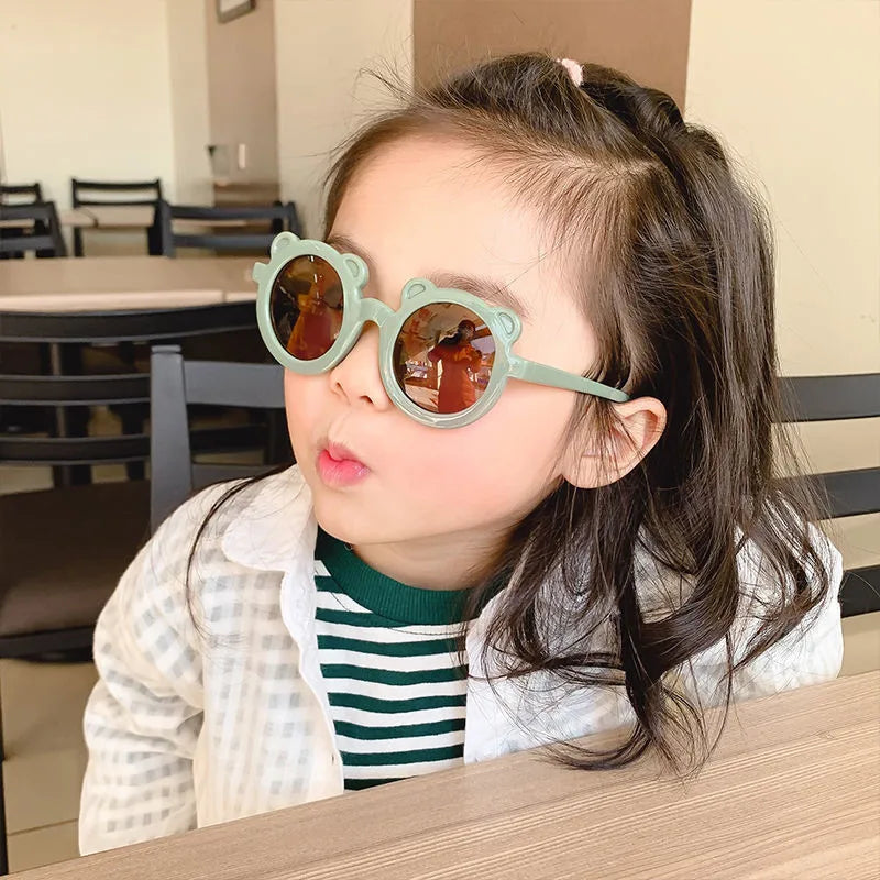 Children's Bear Design Sunglasses