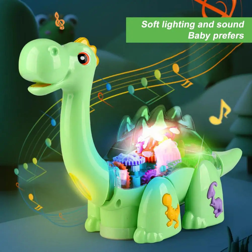 Light & Music Gear Dinosaur Toy