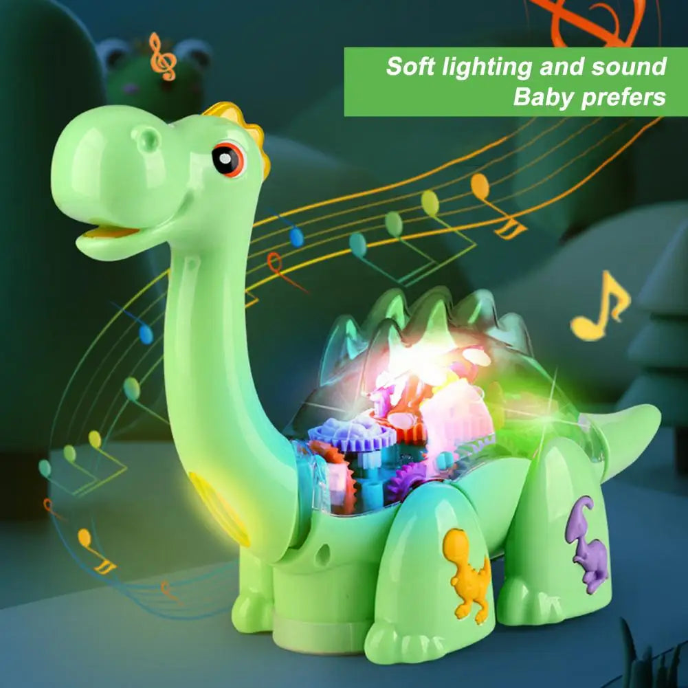Light & Music Gear Dinosaur Toy