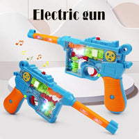 Transparent Gear Shell Electric Gun