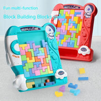 Space Titres Jigsaw Puzzle Building Blocks Game