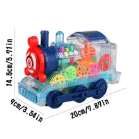Transparent Geared Train With Light & Sound