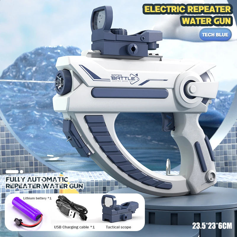 Electric Continuous Firing Space Water Gun