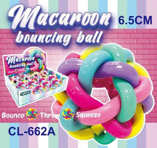 1Pc Squishy Rainbow Bouncing Ball