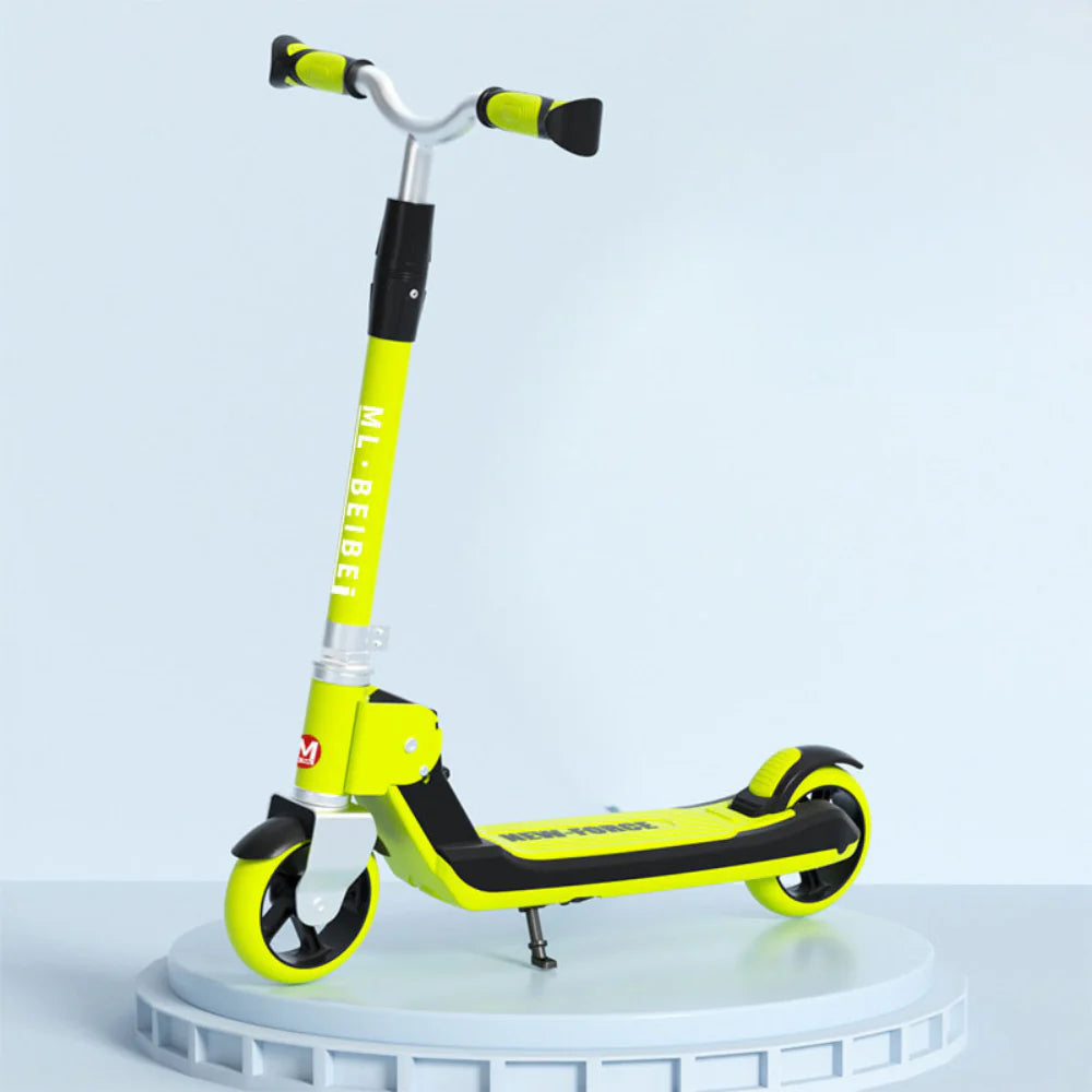 Kids Adjustable Height Two Wheel Kick Scooter - Green