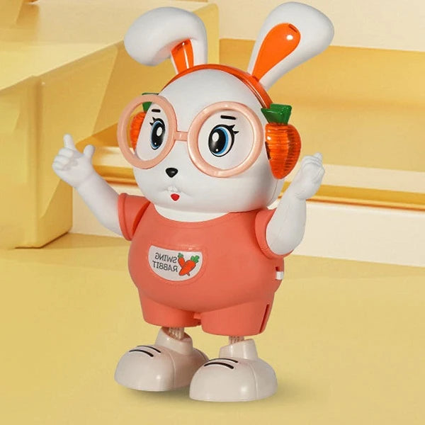 Electric Cute Dancing Rabbit With Light & Music