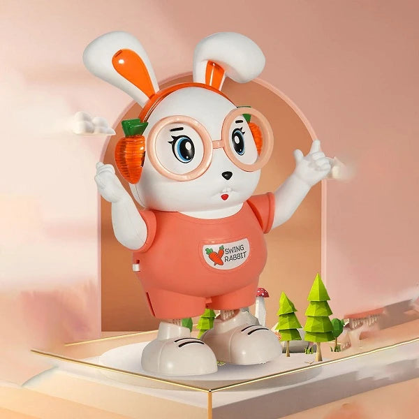 Electric Cute Dancing Rabbit With Light & Music