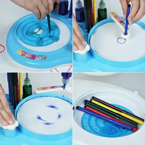 37Pcs Doodle Spin & Spiral Art Kit