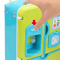 Kids Multi-functional Pretend Refrigerator With Light & Sound