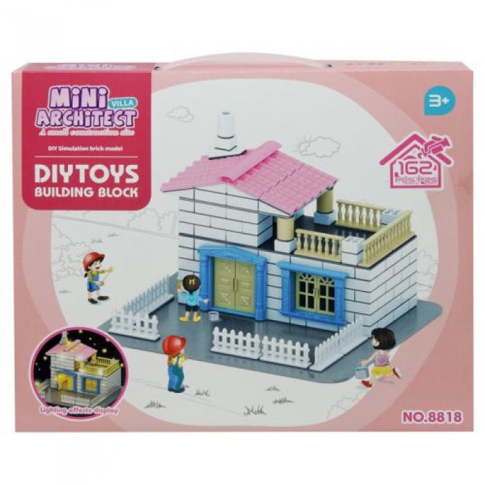 DIY Mini Architect Villa Construction Building Block