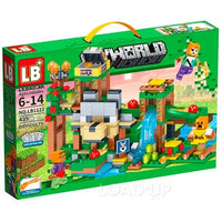 435Pcs DIY Minecraft Wolf Labyrinth Building Blocks
