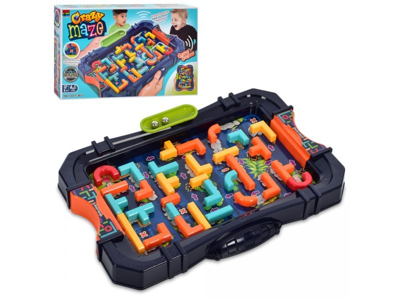 Handheld Crazy Maze Pinball Game Toy