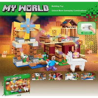 330Pcs DIY My World Building Blocks With Lights