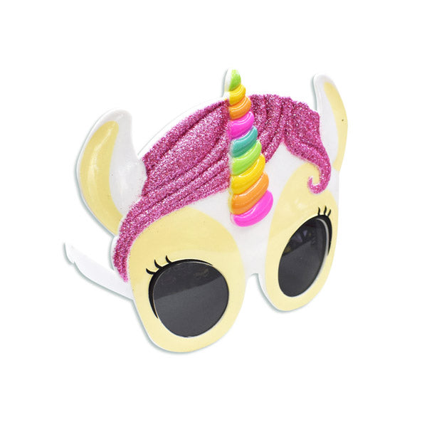 Children's Unicorn Frame Sunglasses - 1Pc