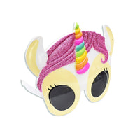 Children's Unicorn Frame Sunglasses - 1Pc
