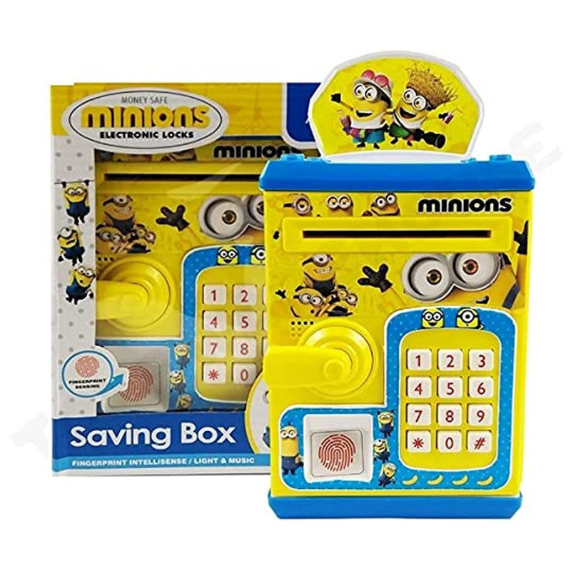 Minions Fingerprint Piggy Bank With Light & Sound