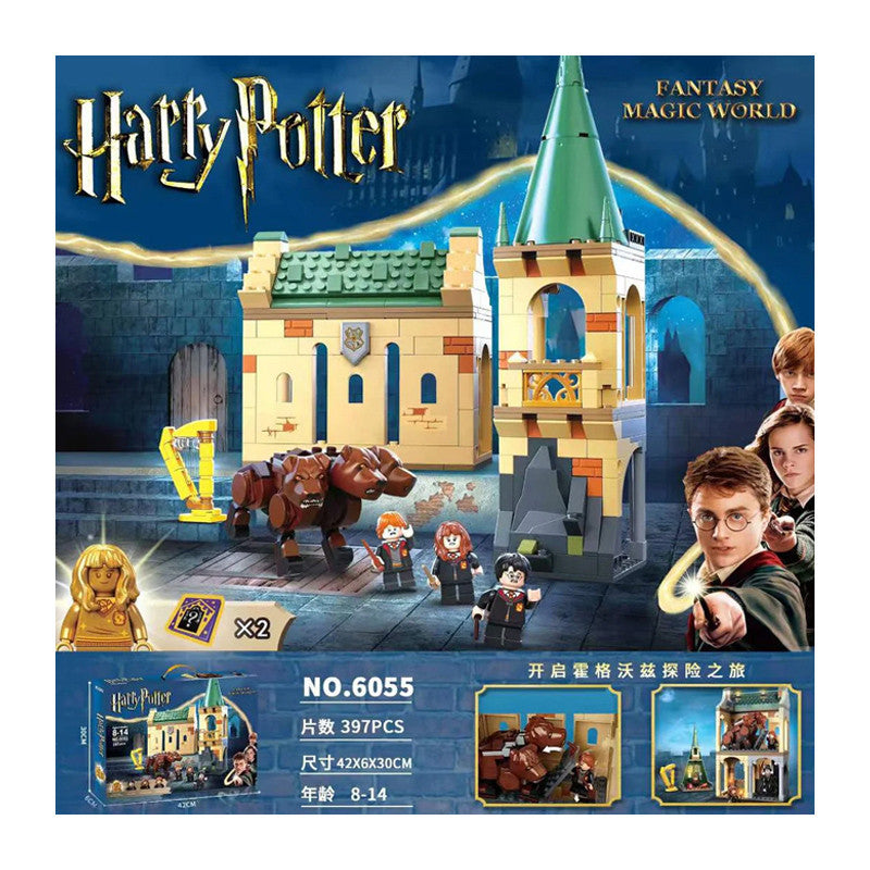 397Pcs Harry Potter Fantasy Magic World Building Set