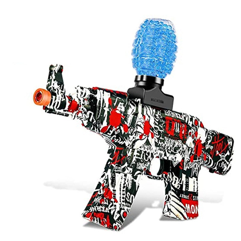 Rechargeable AK47 Soft Bullet & Gel Blaster Gun