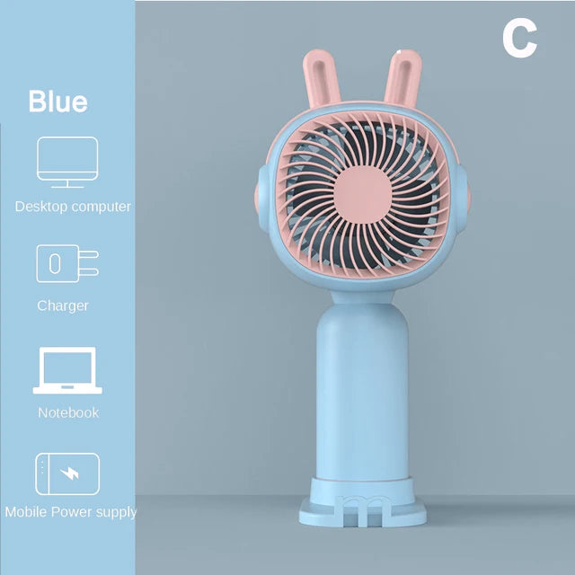 Simple Mini Handheld Rechargeable Mini Fan