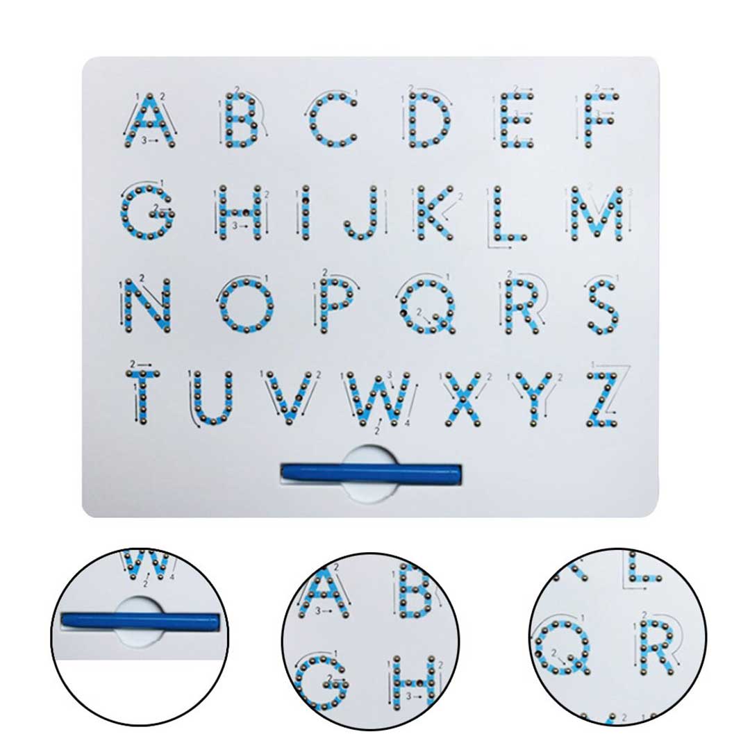 275Pcs Ball Pops English Alphabet Learning Drawing Board