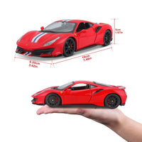Bburago 1:24 Diecast Ferrari R&P 488 Pista