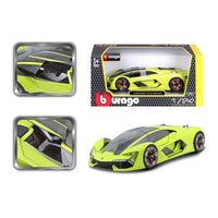 Bburago 1:24 Diecast Lamborghini Terzo Millennio - Green