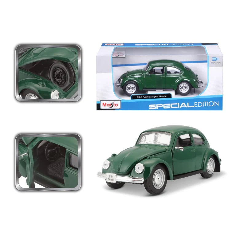 Maisto 1:24 Volkswagen Beetle - Green