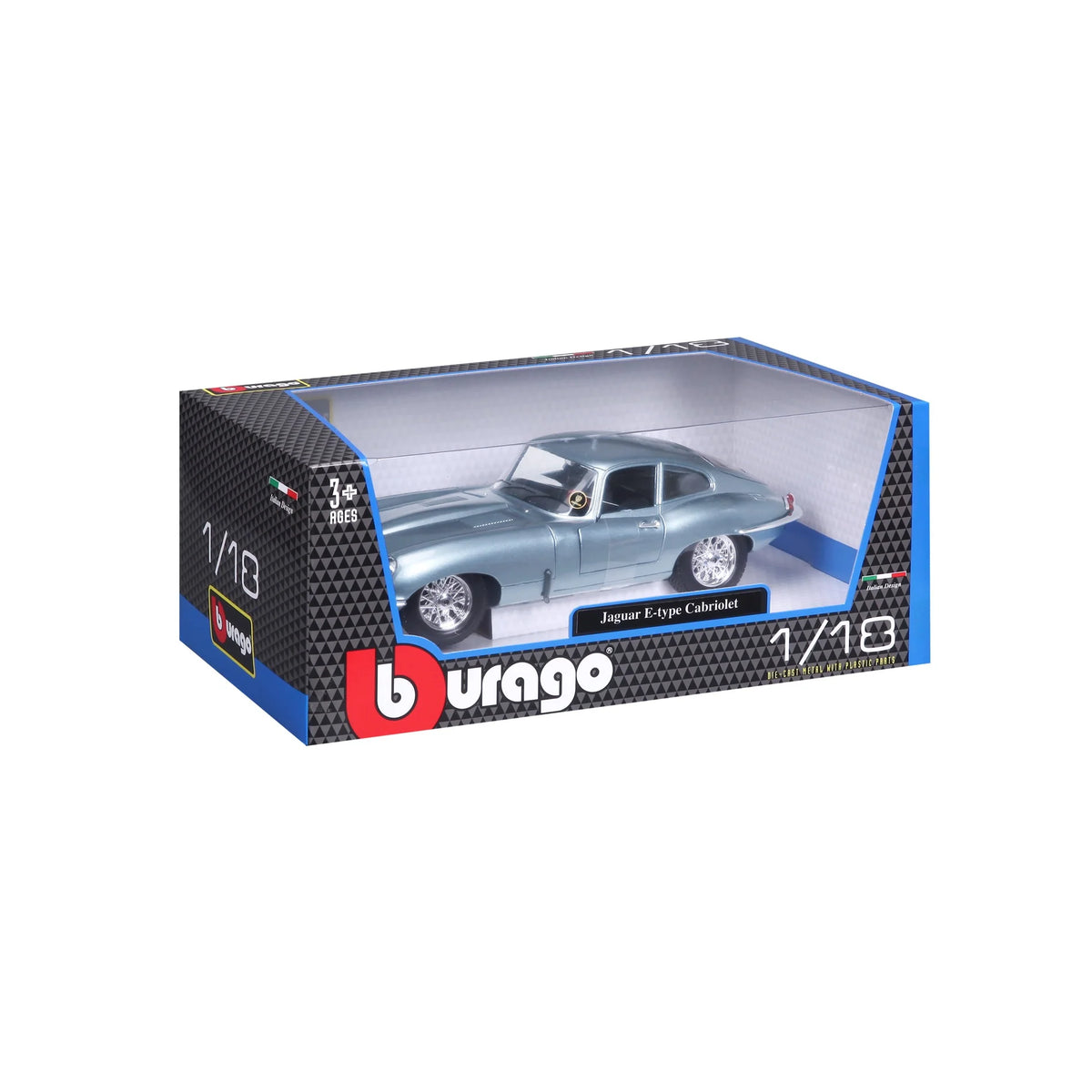 Bburago 1:18 Diecast Jaguar E Coupe 1961