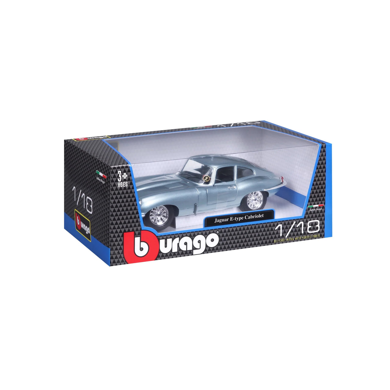 Bburago 1:18 Diecast Jaguar E Coupe 1961
