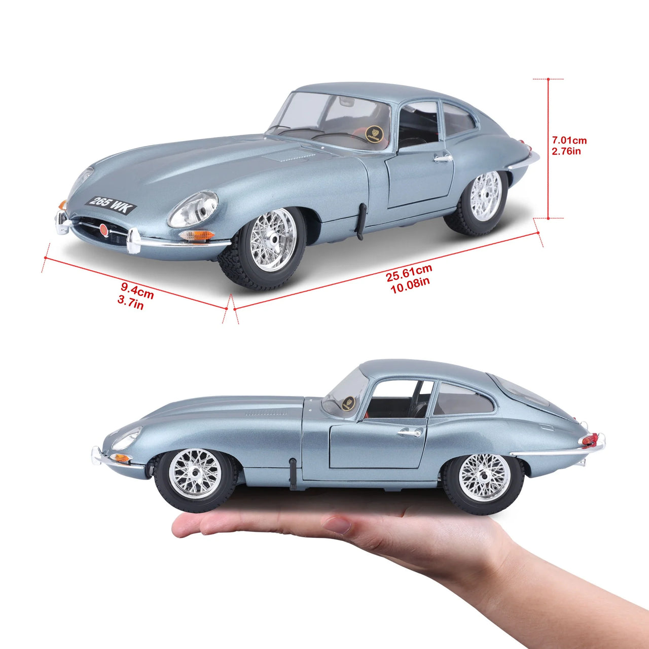 Bburago 1:18 Diecast Jaguar E Coupe 1961