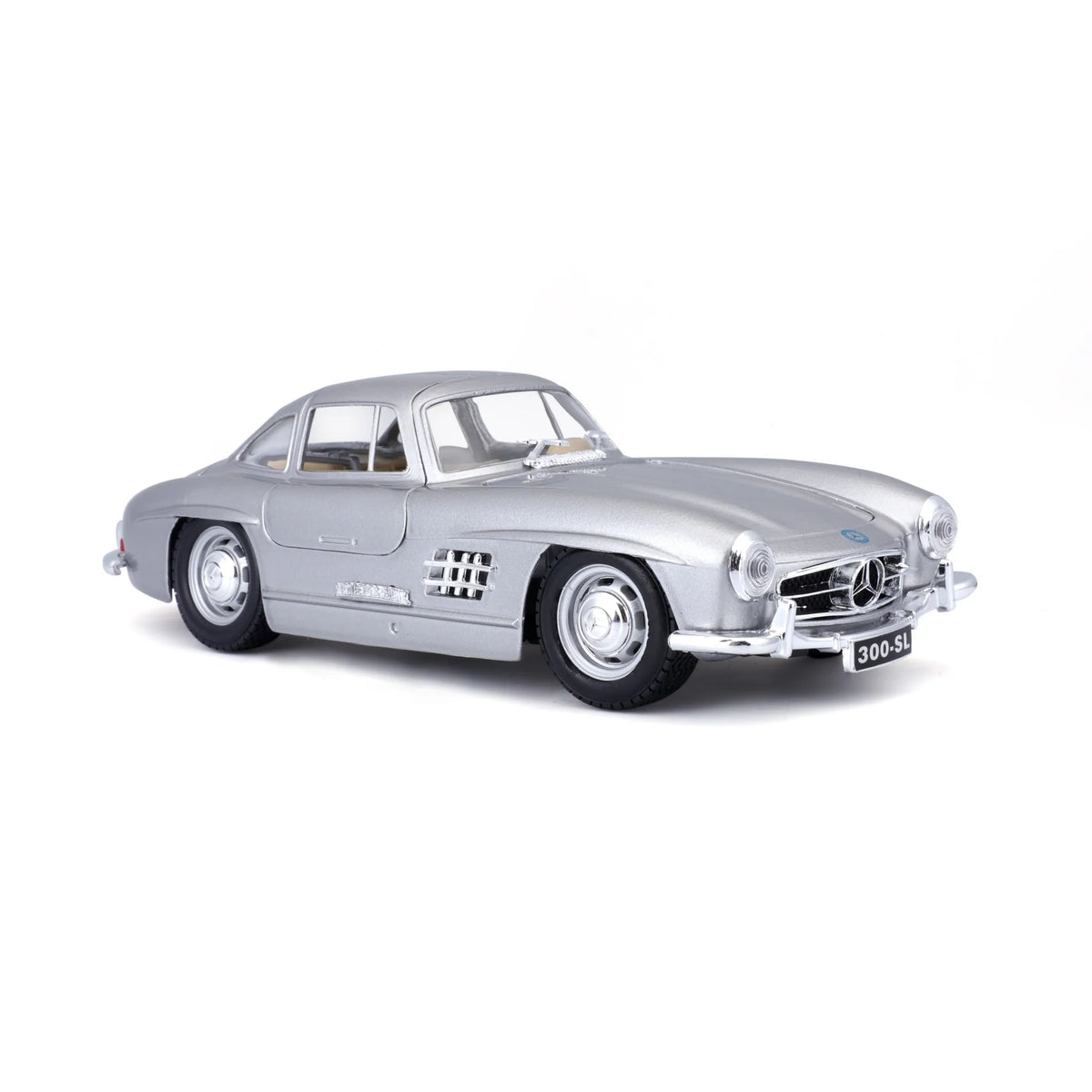 Bburago 1:24 Diecast Mercedes Benz 300SL - Silver
