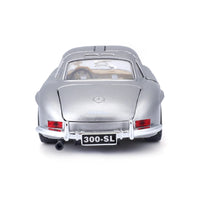 Bburago 1:24 Diecast Mercedes Benz 300SL - Silver